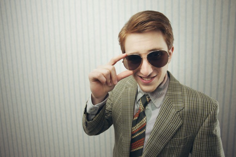 Sleazy Retro Businessman